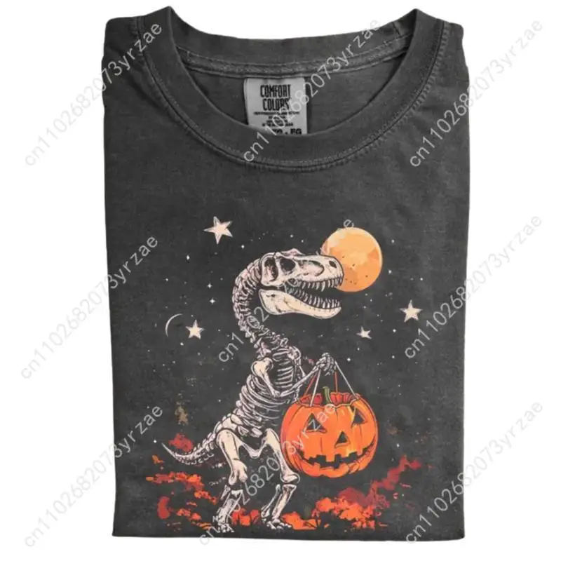 Dinosaur Halloween Retro Tshirt Man Woman High Quality Vintage T Shirt Cotton Short Sleeves Fashion T-shirt Soft Breathable Tops
Dinosaur Halloween Retro Tshirt Man Woman High Quality Vintage T Shirt Cotton Short Sleeves Fashion T-shirt Soft Breathable Tops