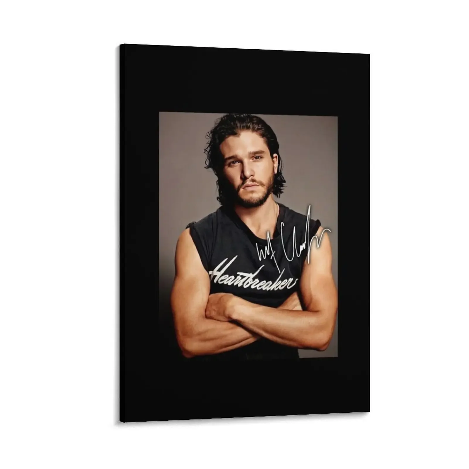 Cool Kit Harington Signature Canvas Painting posters for room canvas wall decoration home decoration luxury
Cool Kit Harington Signature Canvas Painting posters for room canvas wall decoration home decoration luxury