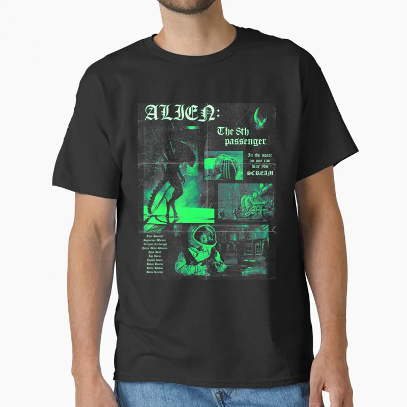 80s vintage Horro movie Alien Ellen Ripley Hells warrior Sacry Space monster hunter Xenomorph gift T-shirt Large size Tops S-6XL
80s vintage Horro movie Alien Ellen Ripley Hells warrior Sacry Space monster hunter Xenomorph gift T-shirt Large size Tops S-6XL