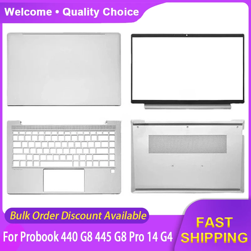 NEW Laptop Shell For HP Probook 440 G8 445 G8 Pro 14 G4 LCD Back Cover Front Bezel Palmrest Upper Cover Bottom Case Housing
NEW Laptop Shell For HP Probook 440 G8 445 G8 Pro 14 G4 LCD Back Cover Front Bezel Palmrest Upper Cover Bottom Case Housing