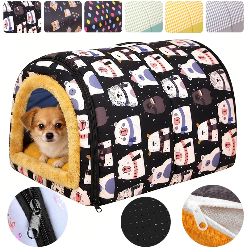 Теплая плюшевая лежанка-домик для собак (крупных, средних и мелких пород), со съемным и моющимся чехлом, всесезонная.
Теплая плюшевая лежанка-домик для собак (крупных, средних и мелких пород), со съемным и моющимся чехлом, всесезонная.