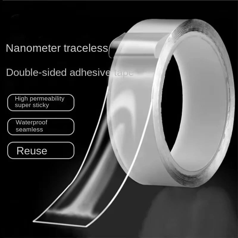 Super Strong Nano Double Sided Adhesive Tape heavy duty Reusable Waterproof Tape for car accessorie wood working wall decoration
Super Strong Nano Double Sided Adhesive Tape heavy duty Reusable Waterproof Tape for car accessorie wood working wall decoration