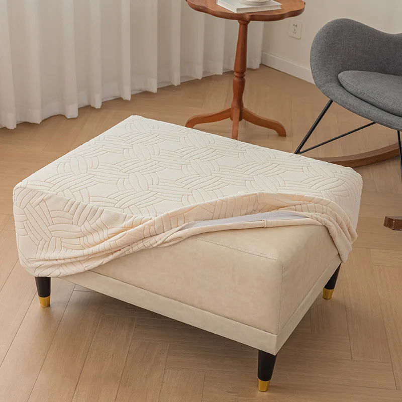 Universal All-inclusive Ottoman Cover Slipcovers Rectangle Footrest Footstool Protector Covers Stretch Storage Ottoman Covers 
Universal All-inclusive Ottoman Cover Slipcovers Rectangle Footrest Footstool Protector Covers Stretch Storage Ottoman Covers