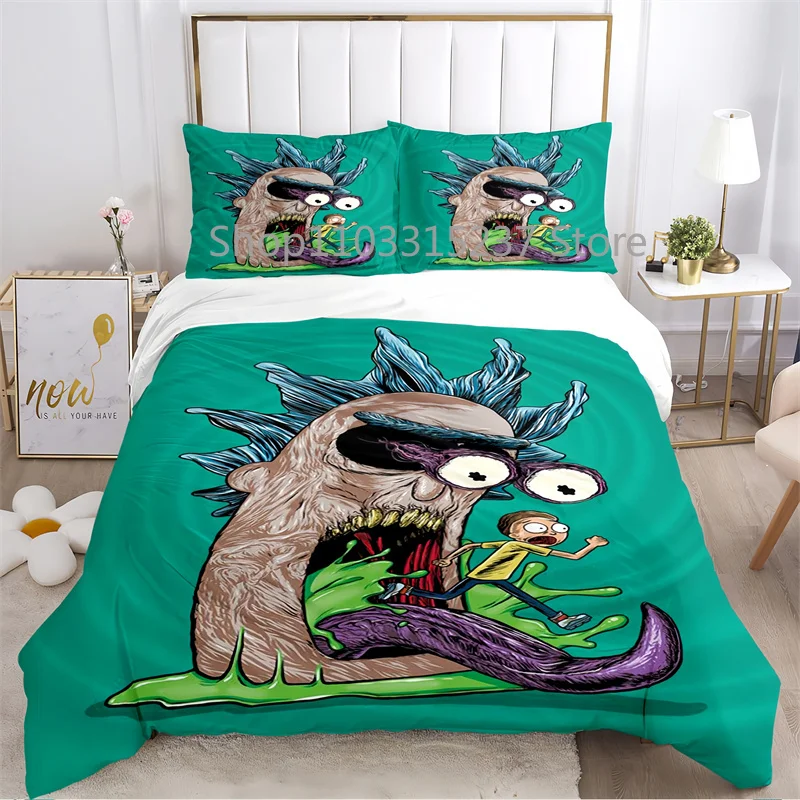 R-Rick and MM-orty Logo Children Girl Duvet Cover Sets Printed Bedding Set Double Queen King Size 2/3pcs,Bettbezug
R-Rick and MM-orty Logo Children Girl Duvet Cover Sets Printed Bedding Set Double Queen King Size 2/3pcs,Bettbezug