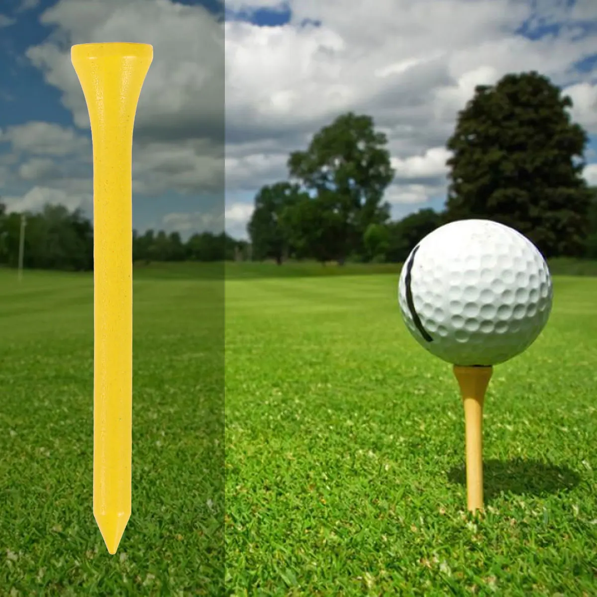 100pcs 8.3Cm Wooden Golf For Long Distance Accuracy Drives Reusable Durable Eco Friendly Golf Tees Yards Wood Tees
100pcs 8.3Cm Wooden Golf For Long Distance Accuracy Drives Reusable Durable Eco Friendly Golf Tees Yards Wood Tees