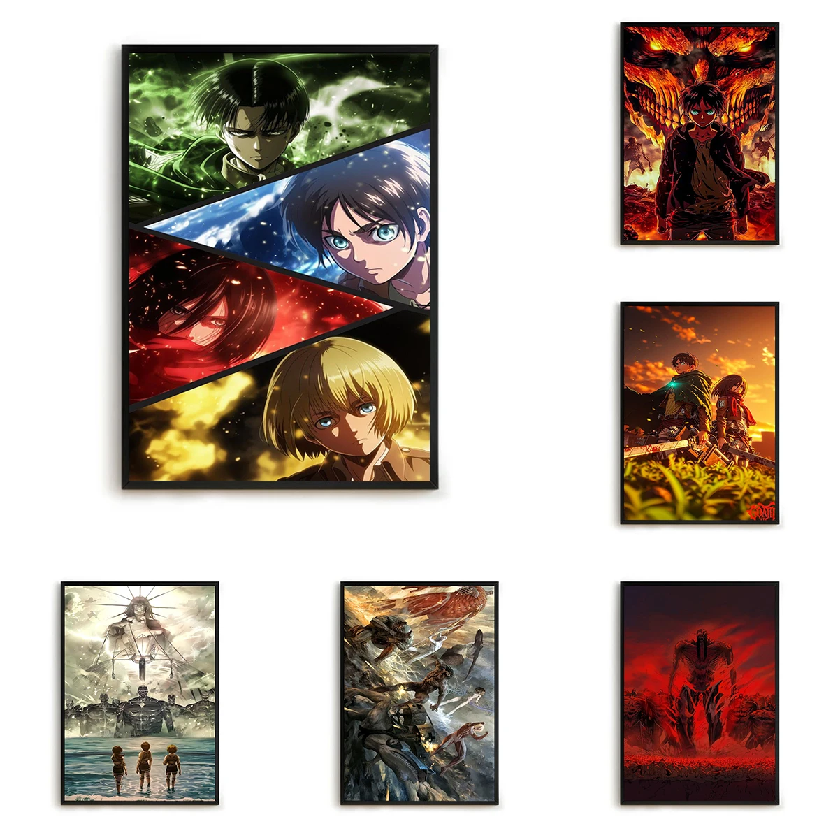 A-Attack On Japanese Manga T-Titan Poster Wall Art Printing Waterproof Home Living Bed Room Bar Hallway Aesthetic Decor
A-Attack On Japanese Manga T-Titan Poster Wall Art Printing Waterproof Home Living Bed Room Bar Hallway Aesthetic Decor