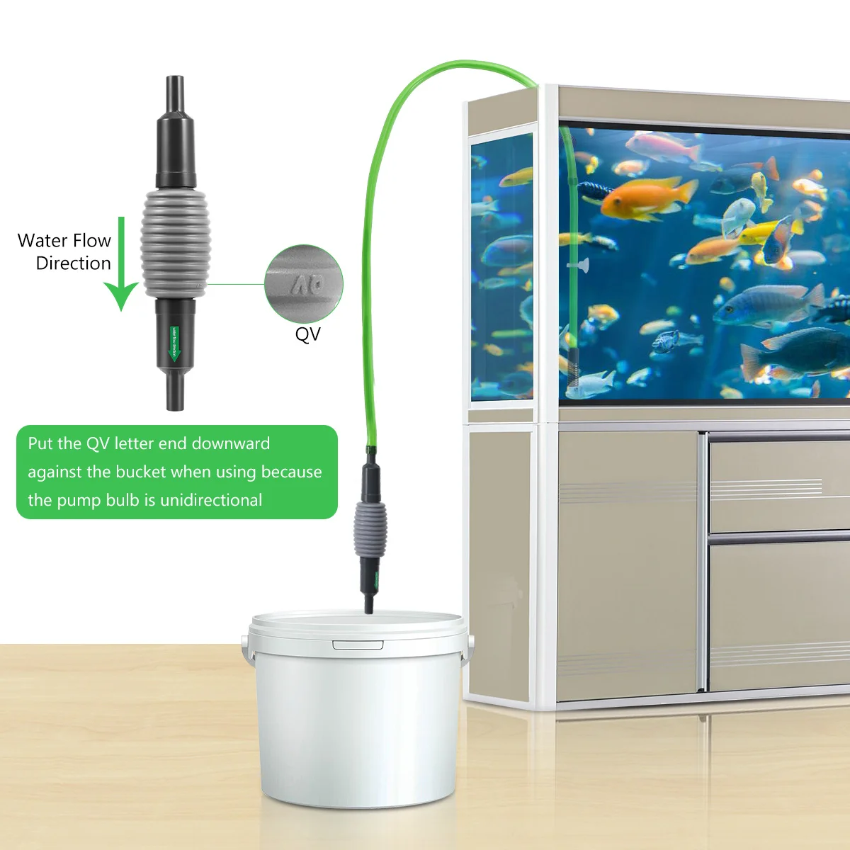 1Pcs Fish Tank Cleaner Green Aquarium Water Changer 3 in 1 Pump Bulb Gravel Vacuum Siphon Fish Safe Tool Tool Aquarium Vacuum
1Pcs Fish Tank Cleaner Green Aquarium Water Changer 3 in 1 Pump Bulb Gravel Vacuum Siphon Fish Safe Tool Tool Aquarium Vacuum
