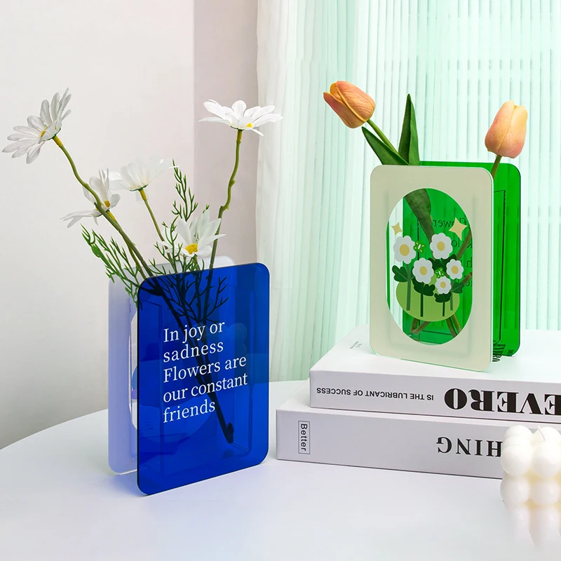 Acrylic Dry And Wet Vases, Desktop Decorative Vases, Creative Decorations For Restaurants And Coffee Shops 
Acrylic Dry And Wet Vases, Desktop Decorative Vases, Creative Decorations For Restaurants And Coffee Shops