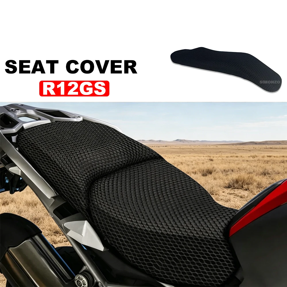 For BMW R12G S R12GS 2025 Motorcycle 3D Mesh Fabric Heat Insulation Breathable Waterproof Honeycomb Mesh Seat Cushion Cover
For BMW R12G S R12GS 2025 Motorcycle 3D Mesh Fabric Heat Insulation Breathable Waterproof Honeycomb Mesh Seat Cushion Cover