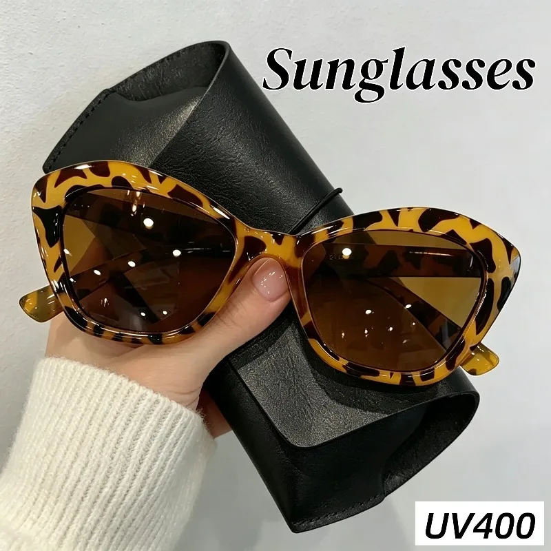 New Fashionable Irregular Cat Eye UV400 Sunglasses HD Ultra Light Retro Sunscreen Glasses Outdoor Sports UV Resistant Eyeglasses
New Fashionable Irregular Cat Eye UV400 Sunglasses HD Ultra Light Retro Sunscreen Glasses Outdoor Sports UV Resistant Eyeglasses