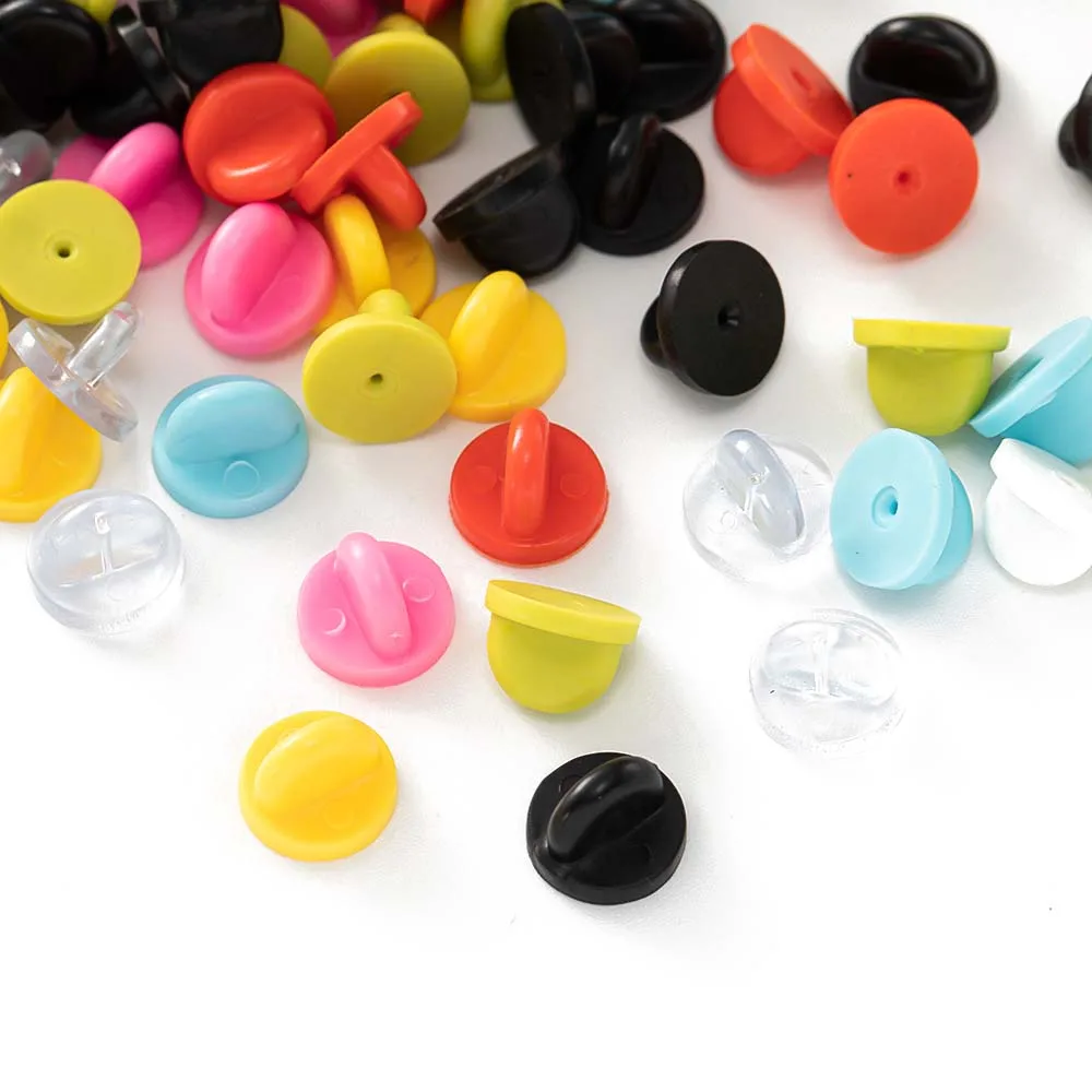 50Pcs Safety Brooch Rubber Pins Back Button Buckle Clasps Keepers For Base Locks Jewelry Accessories Uniform Badges Replacement
50Pcs Safety Brooch Rubber Pins Back Button Buckle Clasps Keepers For Base Locks Jewelry Accessories Uniform Badges Replacement