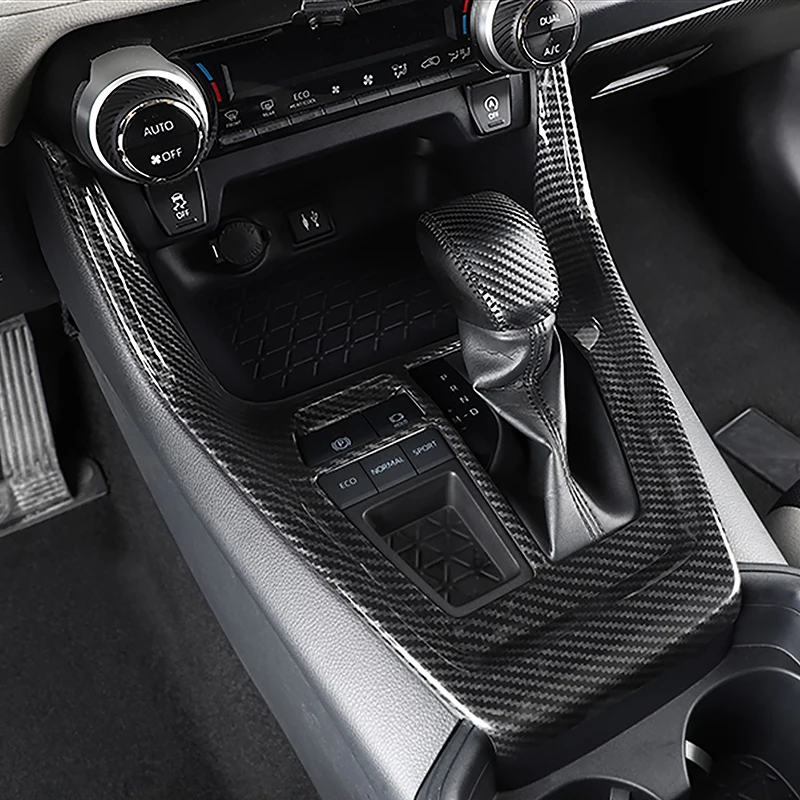 Carbon Fiber Color Center Console Gear Shift Frame Decoration Cover Trim For Toyota RAV4 2020-2024 LHD Car Styling Interior
Carbon Fiber Color Center Console Gear Shift Frame Decoration Cover Trim For Toyota RAV4 2020-2024 LHD Car Styling Interior