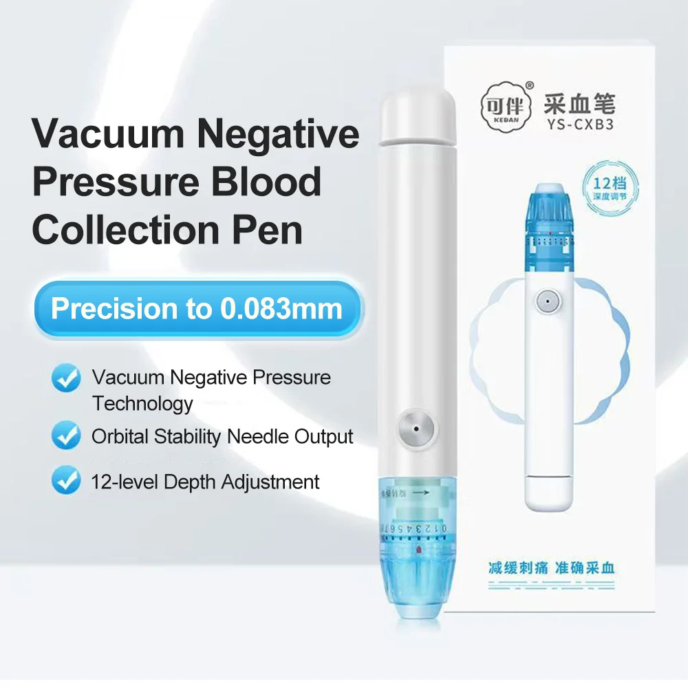 No Painless Pain Vacuum Lancing Device for Diabetes Testing - Blood Glucose, Ketone Testing, Home Tests with free Lancets 50pc
No Painless Pain Vacuum Lancing Device for Diabetes Testing - Blood Glucose, Ketone Testing, Home Tests with free Lancets 50pc
