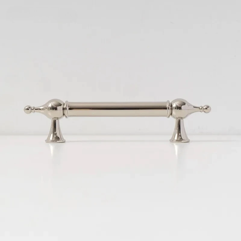 Modern Bright Nickel Furniture Handles Wardrobe Cabinet Dresser Cupboard Drawer Pulls Knobs / Handles for Furniture
Modern Bright Nickel Furniture Handles Wardrobe Cabinet Dresser Cupboard Drawer Pulls Knobs / Handles for Furniture