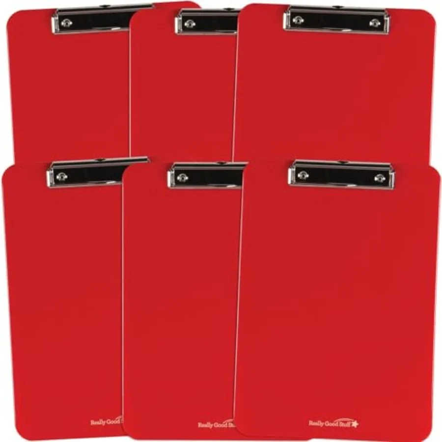 Group-Color Plastic Clipboards - Single Color - 6 clipboards
Group-Color Plastic Clipboards - Single Color - 6 clipboards