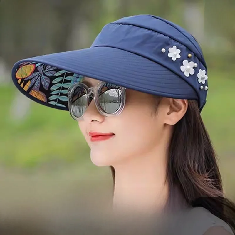 Women's Summer Large Brim Empty Top Duckbill Cap Sunscreen Hat UPF100+ UV Protection Versatile Outdoor Fishing Cap
Women's Summer Large Brim Empty Top Duckbill Cap Sunscreen Hat UPF100+ UV Protection Versatile Outdoor Fishing Cap