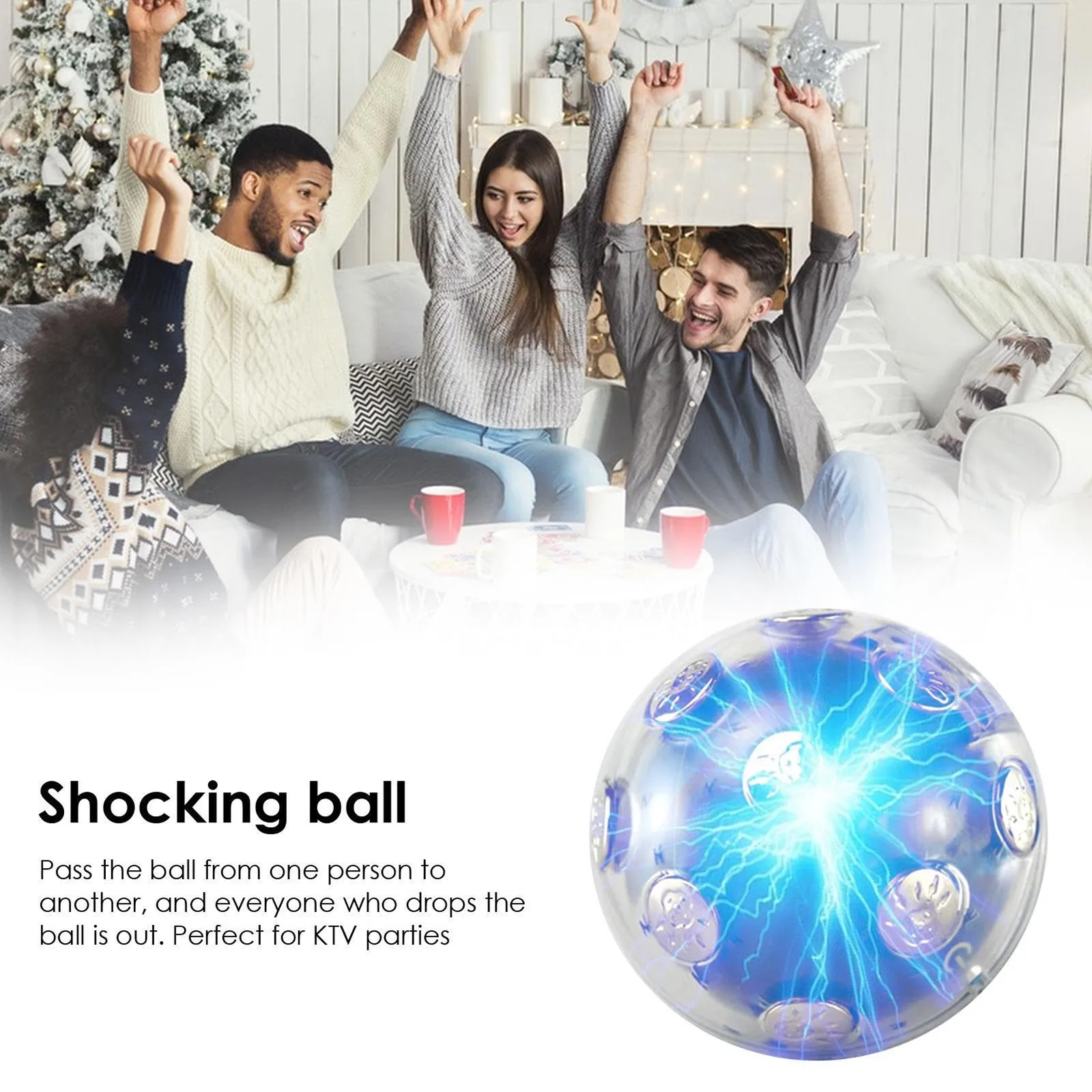 1 pcs Trick Ball Electric Shocking Game Glowing Fool Toys Electric Ride on Toys hot Potato Game e Gift Shocking Ball Toy
1 pcs Trick Ball Electric Shocking Game Glowing Fool Toys Electric Ride on Toys hot Potato Game e Gift Shocking Ball Toy
