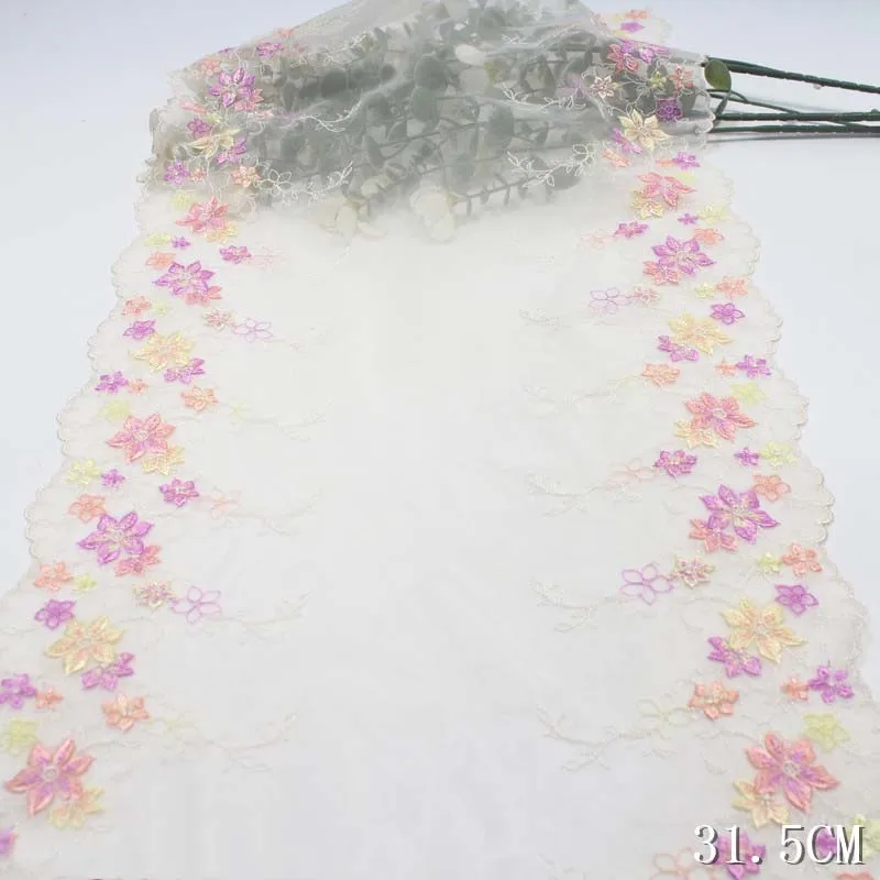 30Yards Pink Floral Embroidery Lace Trim Trimmings Mesh Lace Fabrics for Sewing Bra Underwear Lingerie Clothing
30Yards Pink Floral Embroidery Lace Trim Trimmings Mesh Lace Fabrics for Sewing Bra Underwear Lingerie Clothing