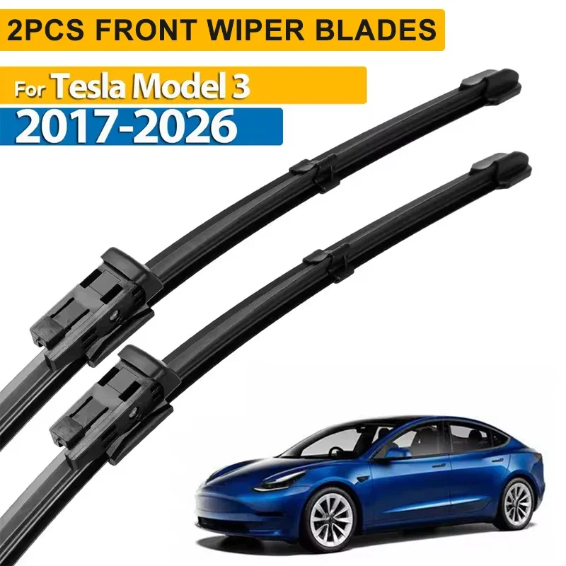 Wiper LHD Front Wiper Blades For Tesla Model 3 2017 - 2026 Windshield Windscreen Clean Window Car Rain Brushes 26"+19"
Wiper LHD Front Wiper Blades For Tesla Model 3 2017 - 2026 Windshield Windscreen Clean Window Car Rain Brushes 26"+19"