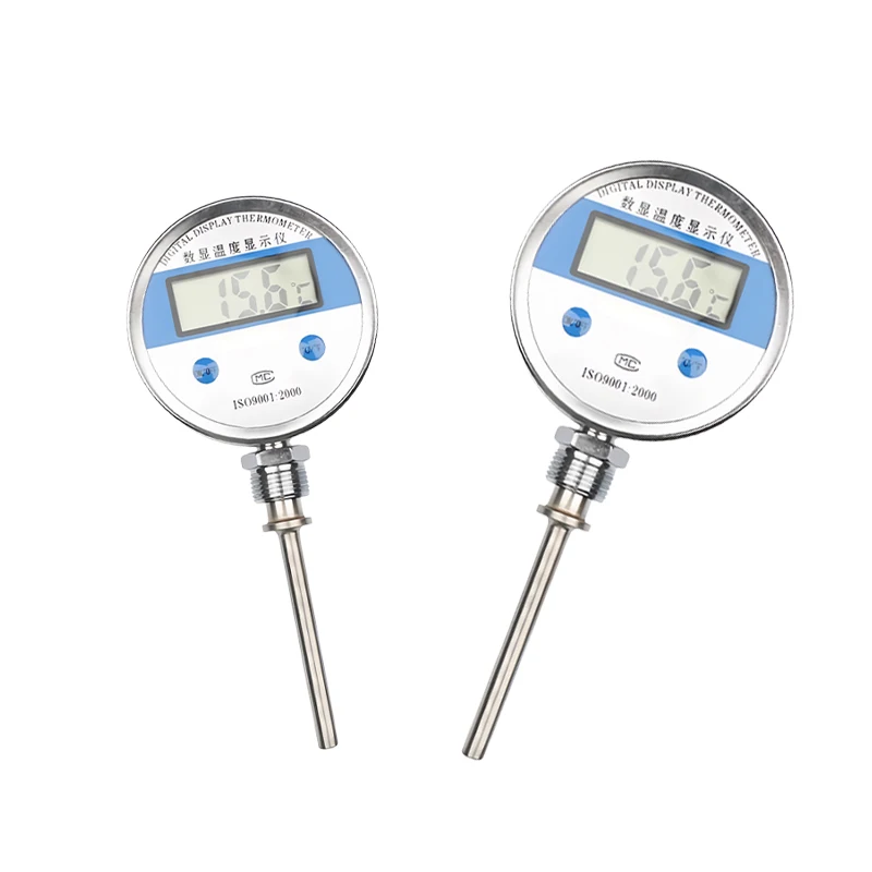 Digital Display Bimetal Thermometer Fast Food Grade Sanitary Chuck Type Thermometer
Digital Display Bimetal Thermometer Fast Food Grade Sanitary Chuck Type Thermometer