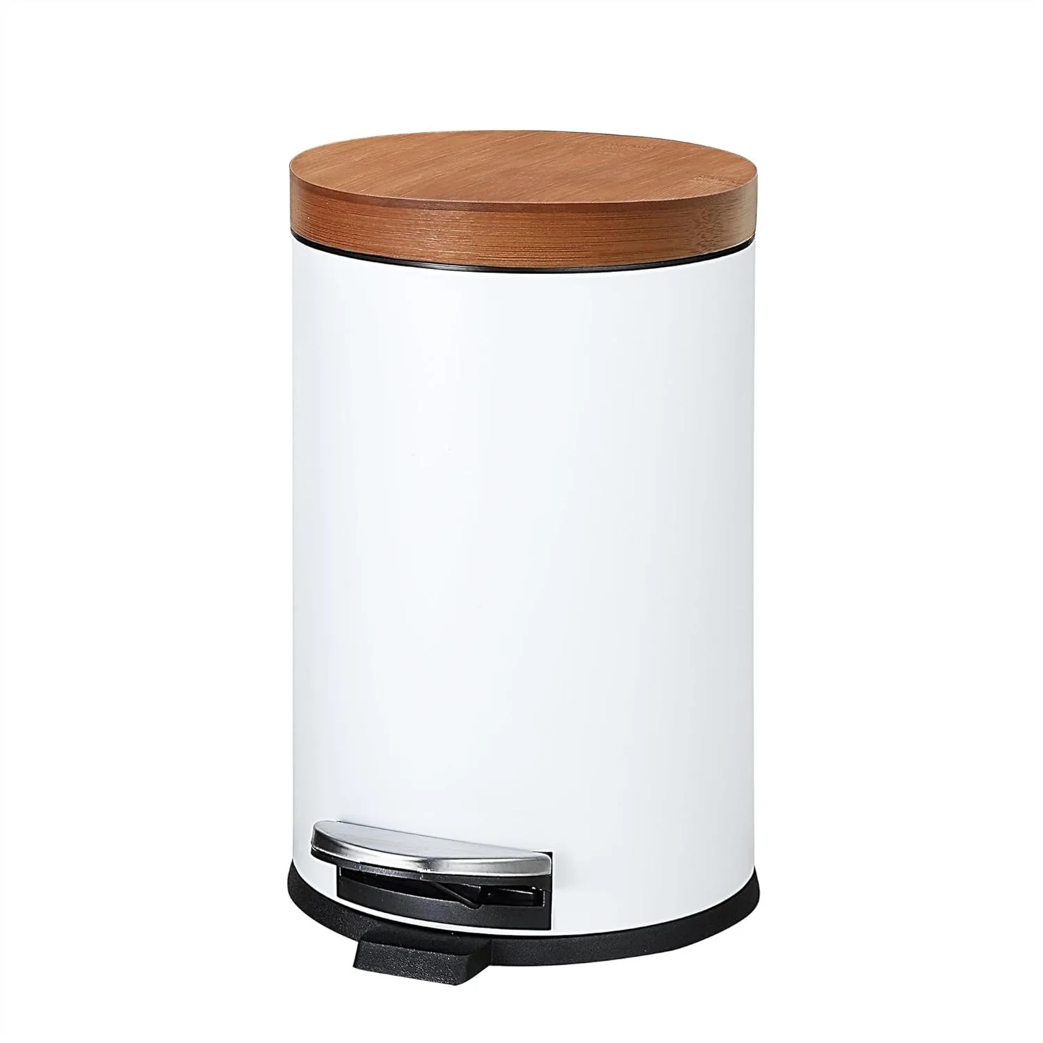 4.5L Small Trash Can with Soft Close Lid, Step-On Pedal Bin for Bathroom, Kitchen, Office, Compact 1.2 Gallon Round Wastebasket
4.5L Small Trash Can with Soft Close Lid, Step-On Pedal Bin for Bathroom, Kitchen, Office, Compact 1.2 Gallon Round Wastebasket