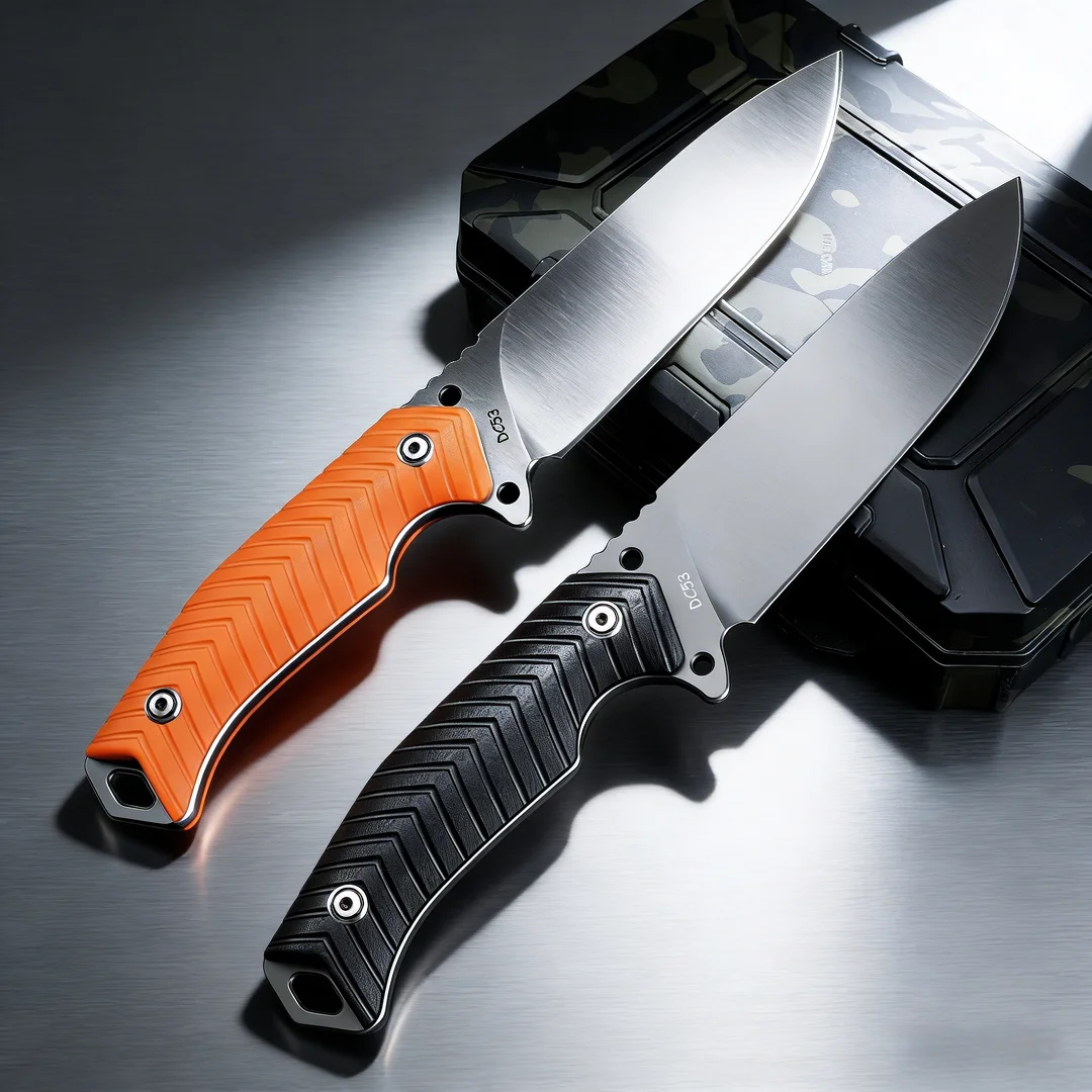 2026 new Outdoor camping jungle troubleshooting straight knife G10 handle DC53 steel travel fishing emergency tool sharp
2026 new Outdoor camping jungle troubleshooting straight knife G10 handle DC53 steel travel fishing emergency tool sharp