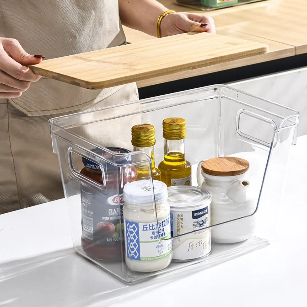 Multifunctional Desktop Storage Box Large Capacity Large Opening Kitchen Seasoning Rack with Cover Space Saving
Multifunctional Desktop Storage Box Large Capacity Large Opening Kitchen Seasoning Rack with Cover Space Saving