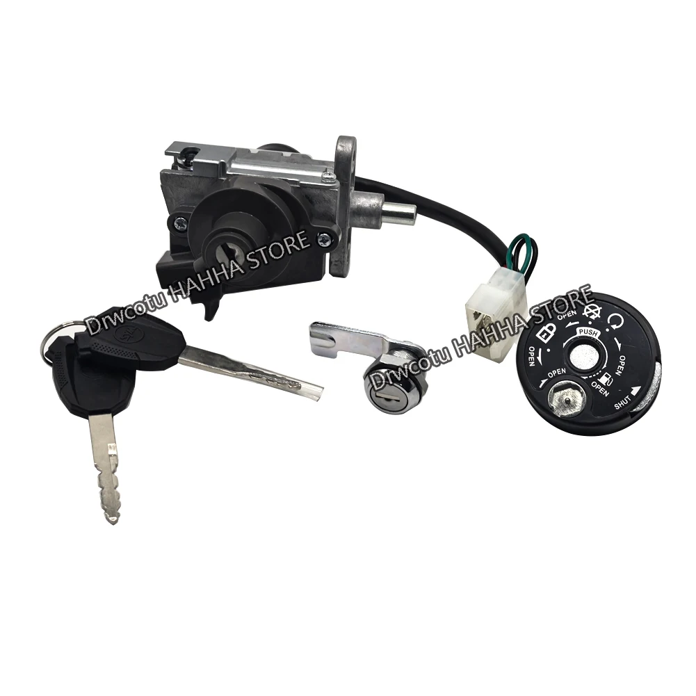 Motorcycle Ignition Switch Start Power Door Lock Electric Key lock For Sym Xs125t-16c Fiddle 4
Motorcycle Ignition Switch Start Power Door Lock Electric Key lock For Sym Xs125t-16c Fiddle 4