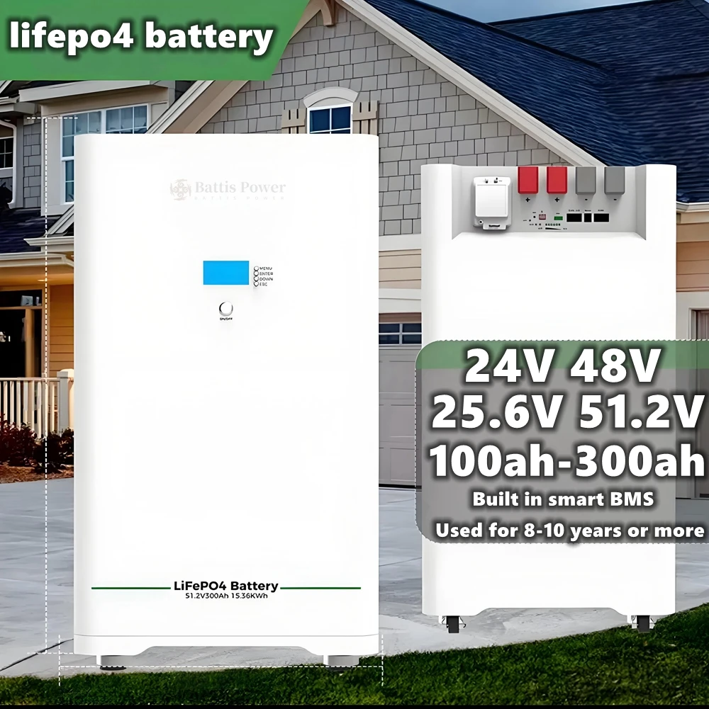 Двойные спецификации 24В и 48В пользуются большим спросом! Солнечные элементы 25.6В/51.2В 300Ач 200Ач: длительный срок службы, высокий процент повторных покупок!
Двойные спецификации 24В и 48В пользуются большим спросом! Солнечные элементы 25.6В/51.2В 300Ач 200Ач: длительный срок службы, высокий процент повторных покупок!