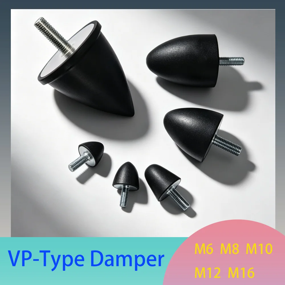 1/2/4Pcs Male-End Single Thread M6 M8 M10 M12 M16 Conical Pointed Rubber Shock Absorber Isolation Mount Teardrop VP-Type Damper
1/2/4Pcs Male-End Single Thread M6 M8 M10 M12 M16 Conical Pointed Rubber Shock Absorber Isolation Mount Teardrop VP-Type Damper