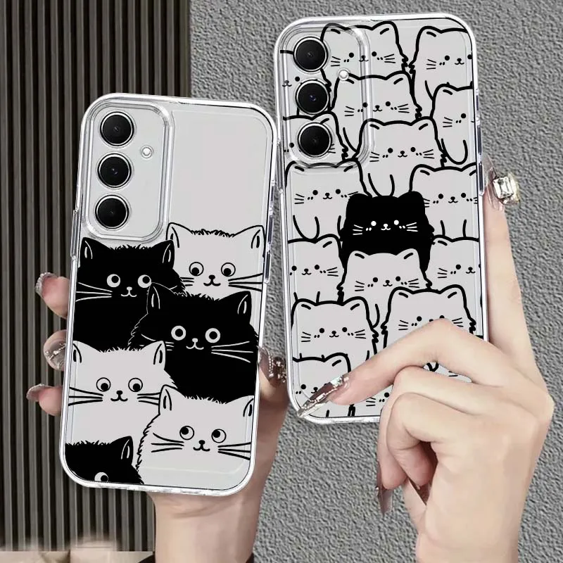 Anime Cat Pattern For Samsung Galaxy S26 S25 S24 S23 S22 S21 S20 S10 Lite FE Edge TPU 5G Transparent Phone Case
Anime Cat Pattern For Samsung Galaxy S26 S25 S24 S23 S22 S21 S20 S10 Lite FE Edge TPU 5G Transparent Phone Case
