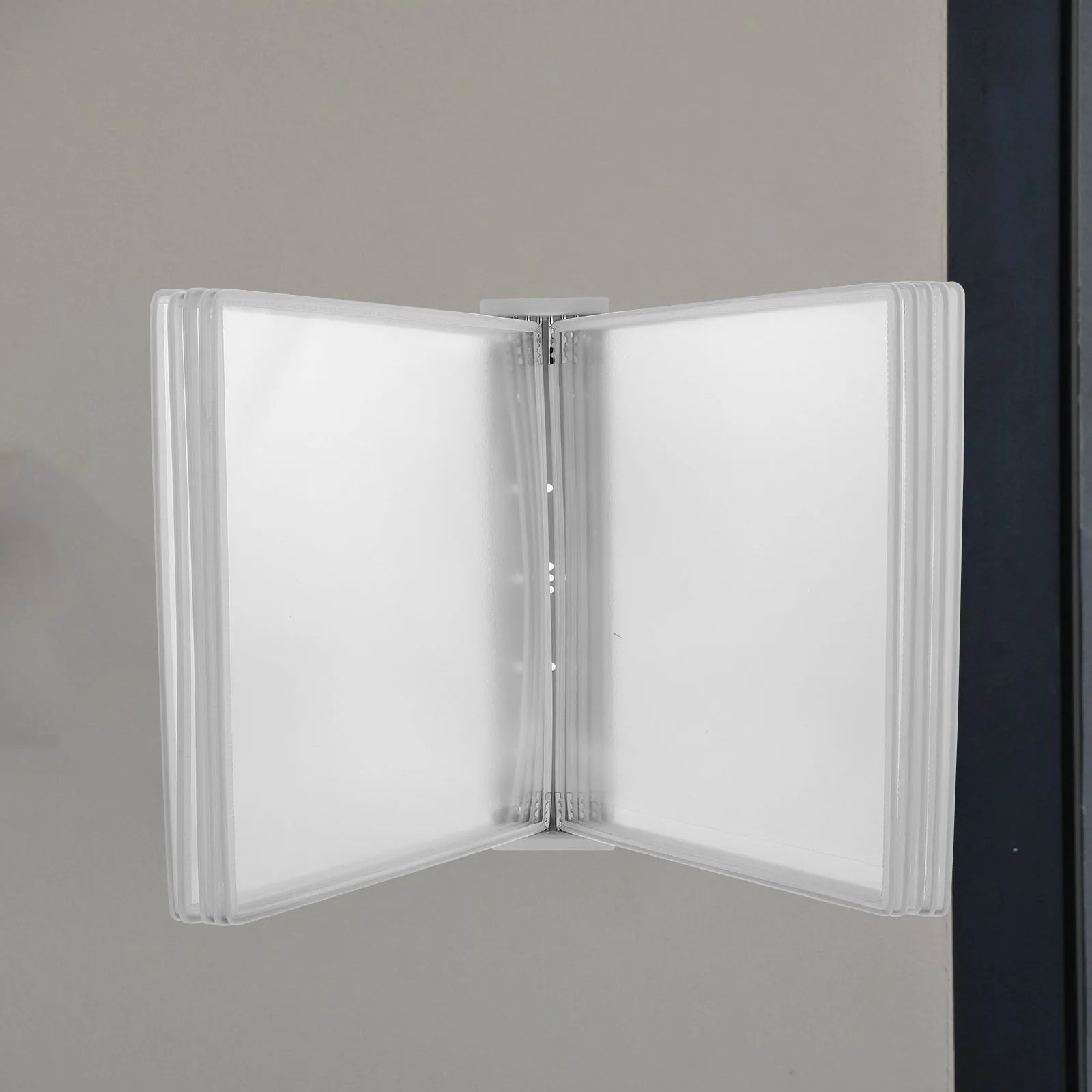 10-Page Flip File Folder A4 Wall Mounted Document Organizer Storage System Holder Large Capacity Pouch For Office Reference
10-Page Flip File Folder A4 Wall Mounted Document Organizer Storage System Holder Large Capacity Pouch For Office Reference