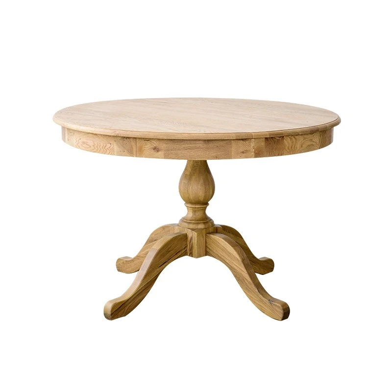 North American rural retro so lid wood round dining ta ble Nordic Fre nch full o ak house hold log old ta ble
North American rural retro so lid wood round dining ta ble Nordic Fre nch full o ak house hold log old ta ble