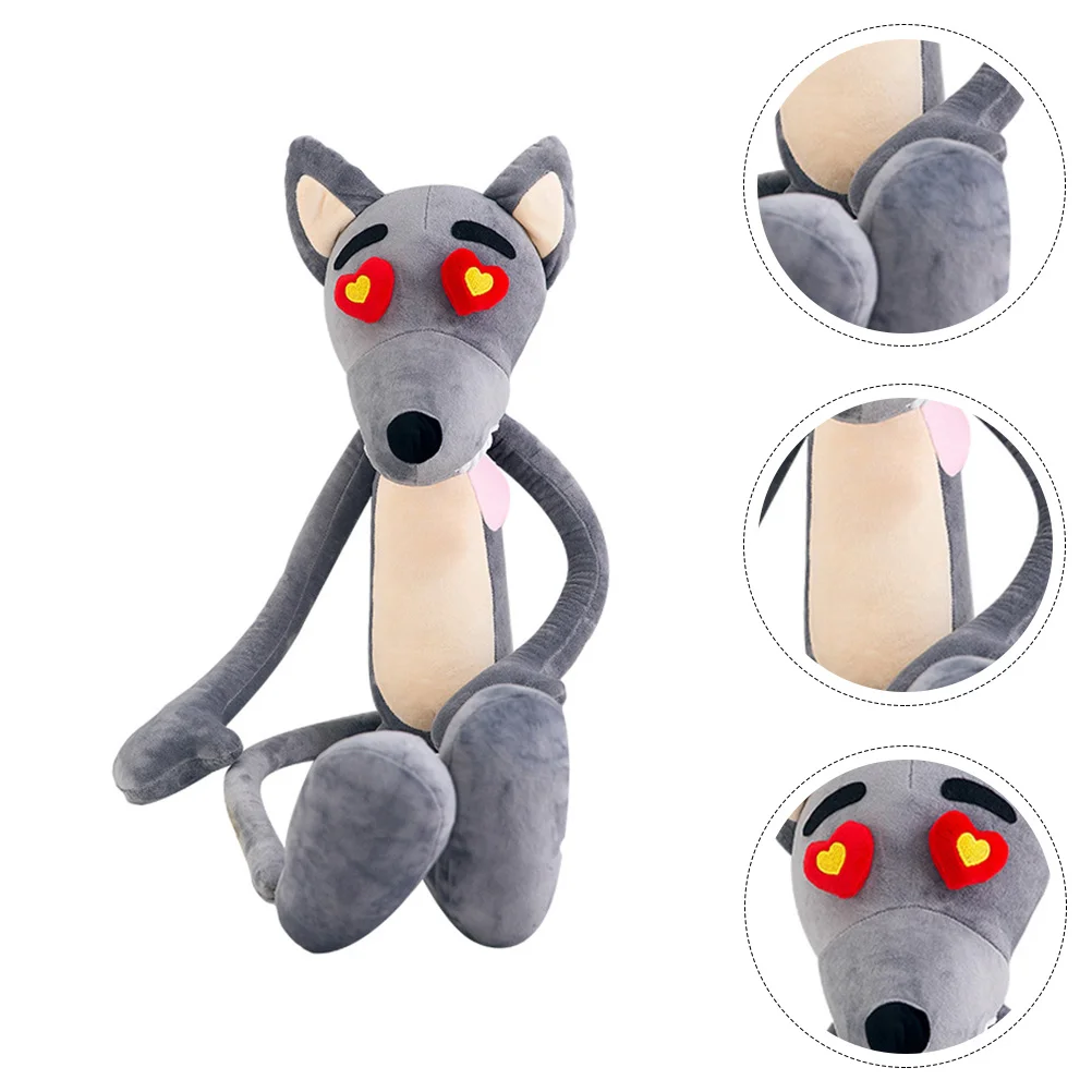 Plush Toy Gray Stuffed Animal Dolls Wolf Shaped Fabric: Crystal Velvet Lovely Throw Pillow
Plush Toy Gray Stuffed Animal Dolls Wolf Shaped Fabric: Crystal Velvet Lovely Throw Pillow