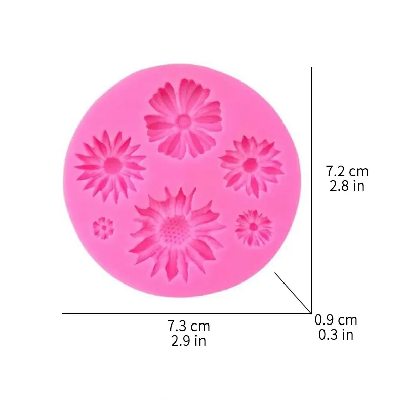 Flower shaped Silicone Mold Kitchen DIY Cake Baking Tools Fudge Chocolate Mold Fondant Handmade Cake Rim Decoration Mould
Flower shaped Silicone Mold Kitchen DIY Cake Baking Tools Fudge Chocolate Mold Fondant Handmade Cake Rim Decoration Mould