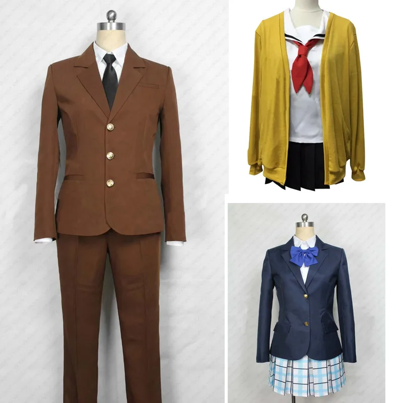 Silent Anime Voice ishida shouya Shoko Nishimiya Ueno Naoka Cosplay school uniform Costume Tailor Made
Silent Anime Voice ishida shouya Shoko Nishimiya Ueno Naoka Cosplay school uniform Costume Tailor Made