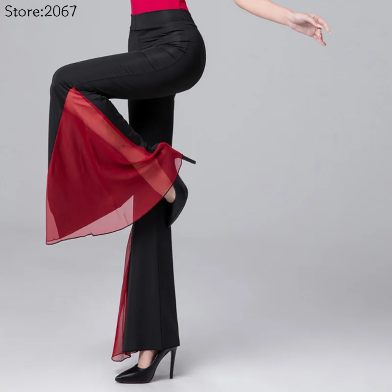 Women Dance Flare Pants Elegant Trousers S-3XL Modal High Waist Elastic Slimming Wide Leg Dance Practice Etiquette Training Pant
Women Dance Flare Pants Elegant Trousers S-3XL Modal High Waist Elastic Slimming Wide Leg Dance Practice Etiquette Training Pant