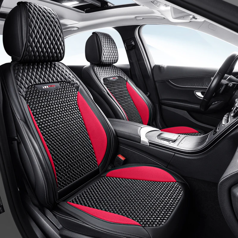 Luxury Diamond-shaped Quilted Car Seat Cushion, Made of Nappa Leather Ice Silk Fabric, Cool, Filled with High-elasticity Sponge
Luxury Diamond-shaped Quilted Car Seat Cushion, Made of Nappa Leather Ice Silk Fabric, Cool, Filled with High-elasticity Sponge