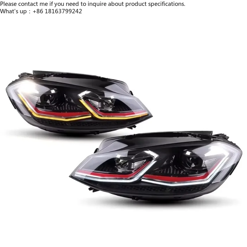 Car Light LED Head Lamps Assembly for Golf 7 MK7 7.5 GTI Auto Accessories Projector Headlights 2013-2020
Car Light LED Head Lamps Assembly for Golf 7 MK7 7.5 GTI Auto Accessories Projector Headlights 2013-2020