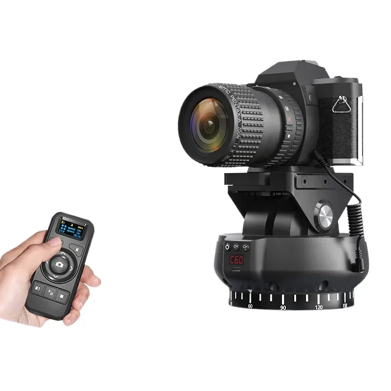 Light era panoramic electric gimbal SLR camera 360 degree time-lapse photography electronic control automatic rotation
Light era panoramic electric gimbal SLR camera 360 degree time-lapse photography electronic control automatic rotation
