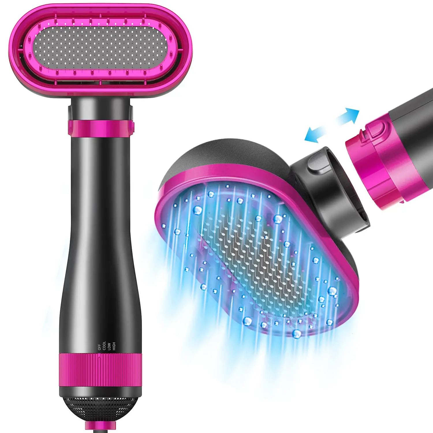Hotsell Fashion Adjustable Pet Grooming Dryer Brush 2 in 1 Pet Hair Dryer for Dogs and Cats with Heat Settings
Hotsell Fashion Adjustable Pet Grooming Dryer Brush 2 in 1 Pet Hair Dryer for Dogs and Cats with Heat Settings