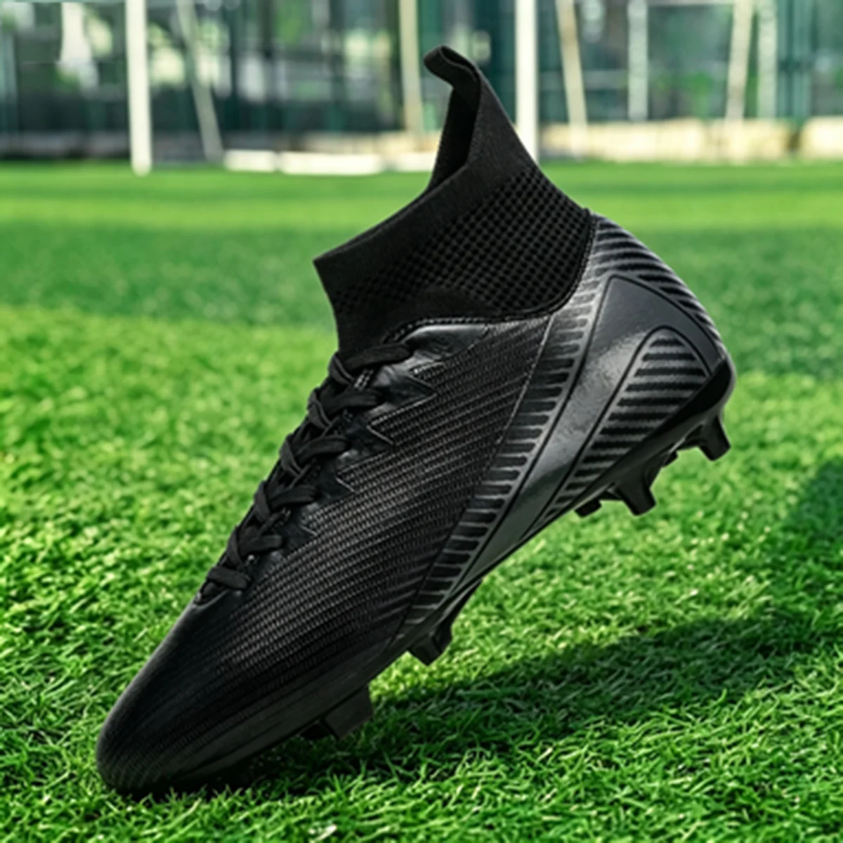 Men Women AG FG Football Boots Matte PU Composite Upper Shock Absorb TPU Outsole Powerful Grass Grip For Long Time Outdoor Footb
Men Women AG FG Football Boots Matte PU Composite Upper Shock Absorb TPU Outsole Powerful Grass Grip For Long Time Outdoor Footb