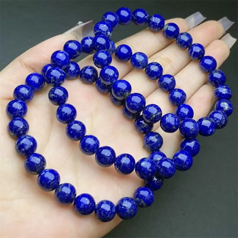 8.5MM Natural Lapis Lazuli Bracelet Handmade Fortune Energy Gemstone Mineral Woman Amulet Jewelry Gift 1PCS
8.5MM Natural Lapis Lazuli Bracelet Handmade Fortune Energy Gemstone Mineral Woman Amulet Jewelry Gift 1PCS