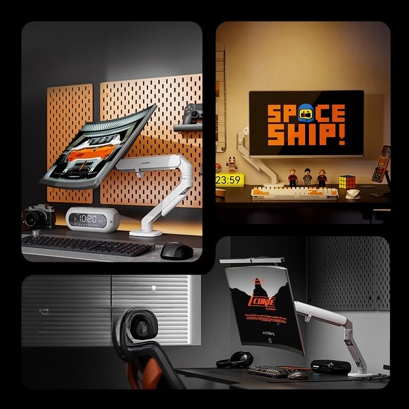 Songneng Monitor Stand T6G Robotic Arm Convenient Computer Display Screen Cantilever vesa Hole Desktop Base
Songneng Monitor Stand T6G Robotic Arm Convenient Computer Display Screen Cantilever vesa Hole Desktop Base