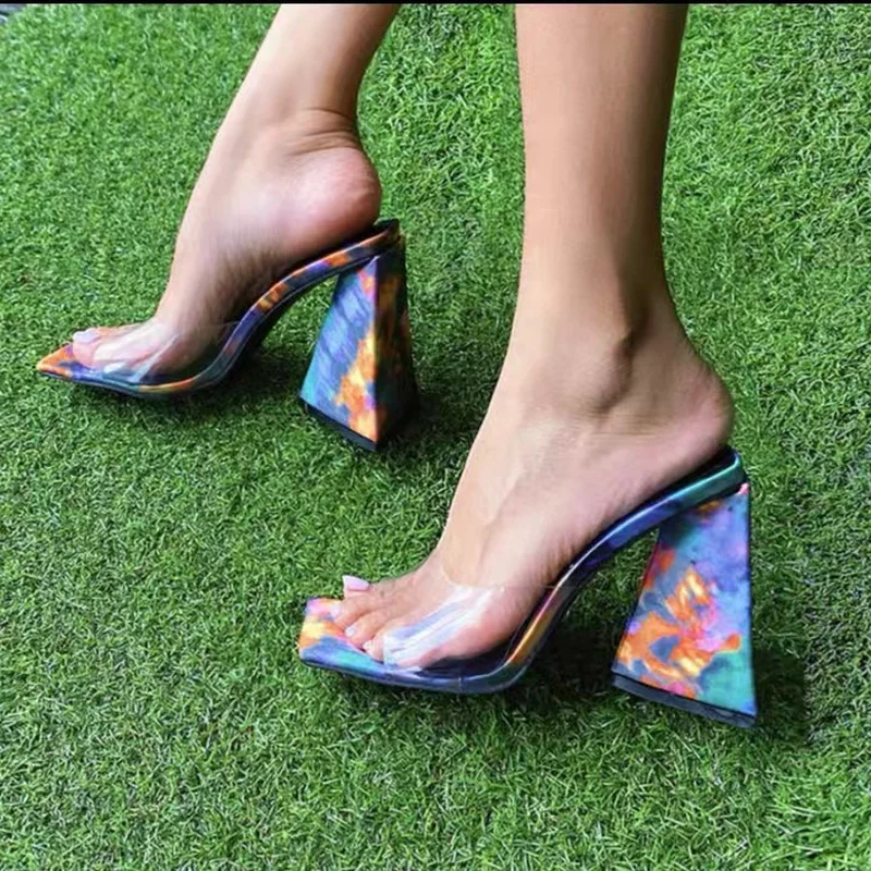 Fashion High Heel Slippers for Women 2022 Summer New Square Head Thick Heels Ladies Shoes Plus Size 43 Heel Shoes Women Slippers
Fashion High Heel Slippers for Women 2022 Summer New Square Head Thick Heels Ladies Shoes Plus Size 43 Heel Shoes Women Slippers