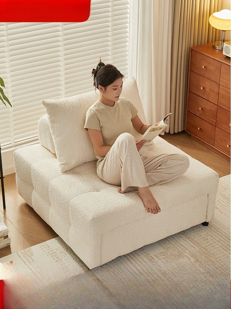 Single sofa bed folding dual-purpose small apartment living room multi-functional two-in-one pull-out retractable sofa 
Single sofa bed folding dual-purpose small apartment living room multi-functional two-in-one pull-out retractable sofa
