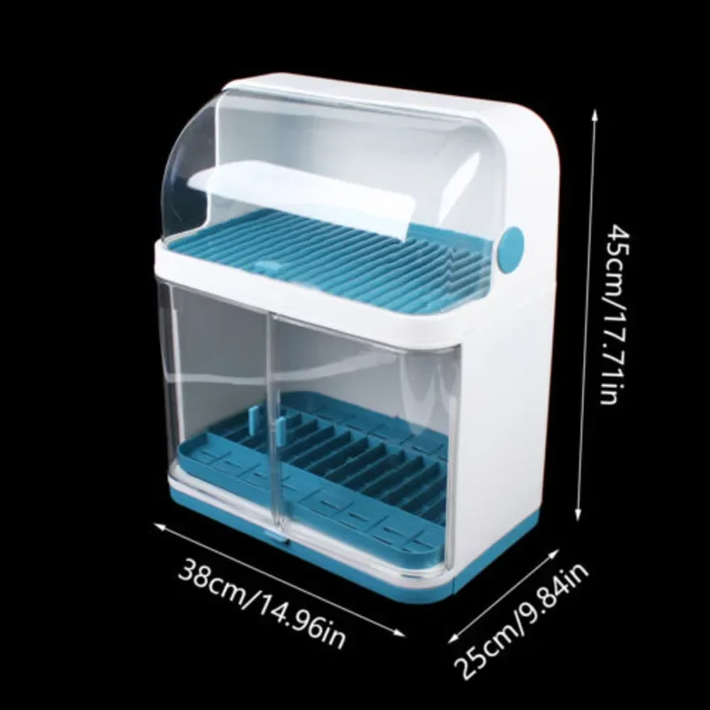 2-слойная кухонная полка для столовых приборов, сушилка для посуды с набором крышек
2-слойная кухонная полка для столовых приборов, сушилка для посуды с набором крышек