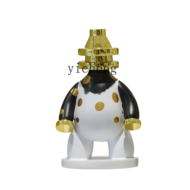 ZK cartoon abstract sculpture artwork large ornament floor soft decoration character jewelry home decor
ZK cartoon abstract sculpture artwork large ornament floor soft decoration character jewelry home decor