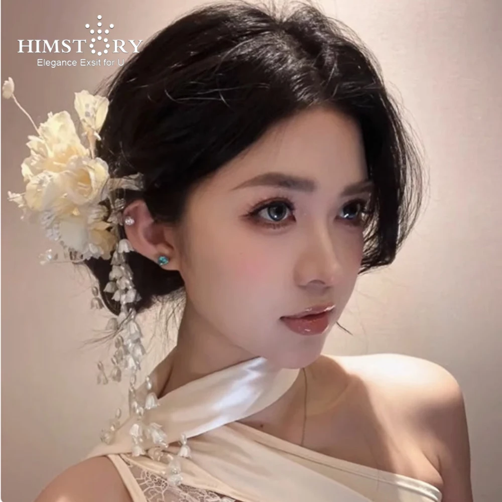 HIMSTORY элегантность ручной работы Коран сладкий цветок невесты свадебные аксессуары для волос Лилия долины кисточка заколки для девочек аксессуары
HIMSTORY элегантность ручной работы Коран сладкий цветок невесты свадебные аксессуары для волос Лилия долины кисточка заколки для девочек аксессуары