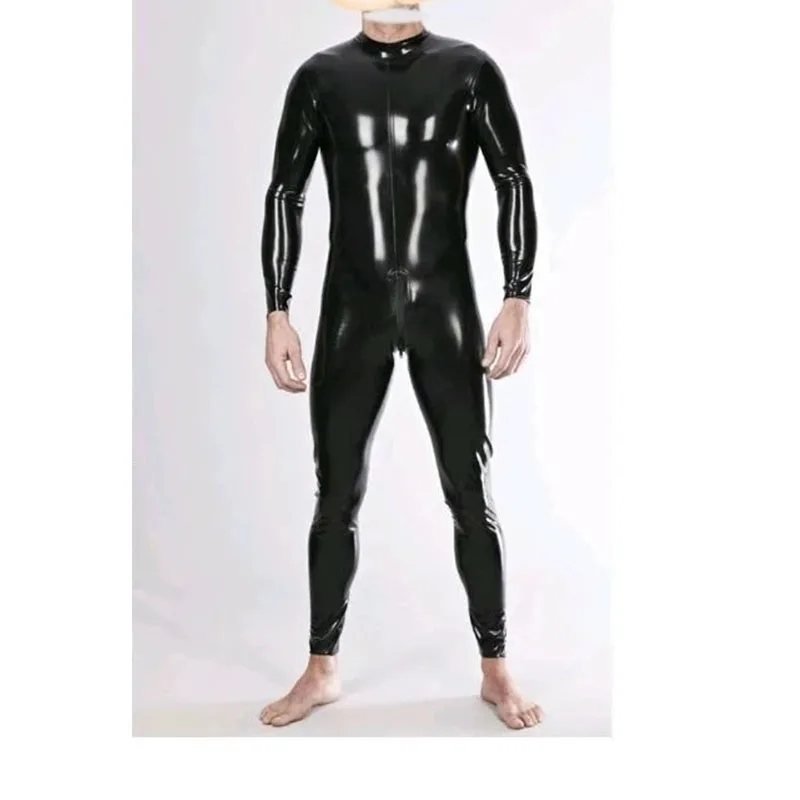 Men Long Sleeve Latex Bodysuit with Back Crotch Zipper Fetish Rubber Jumpsuit Handmade
Men Long Sleeve Latex Bodysuit with Back Crotch Zipper Fetish Rubber Jumpsuit Handmade